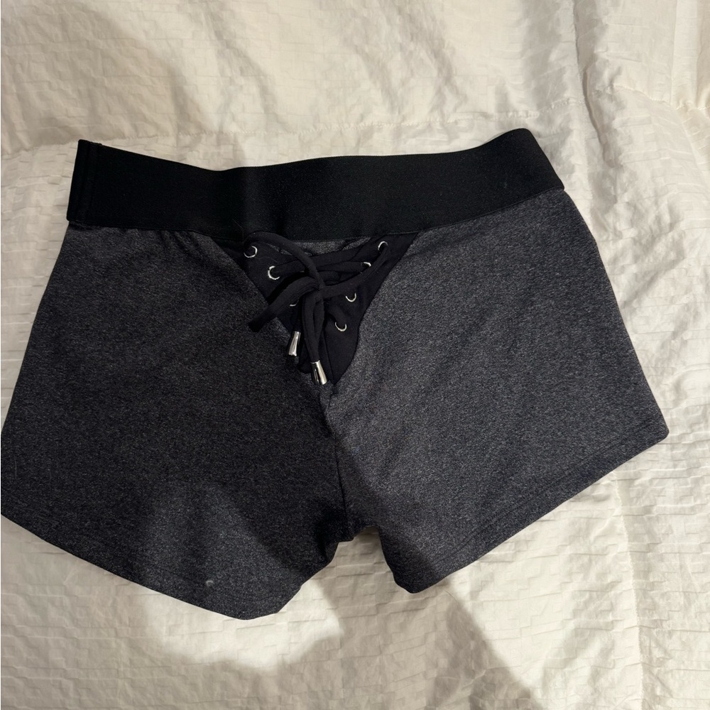 Bombshell sportswear lace up back shorts